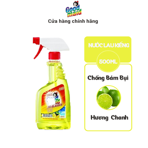 Nước Lau Kiếng Chống Bám Bụi Goodmaid Hương Lemon 500ml