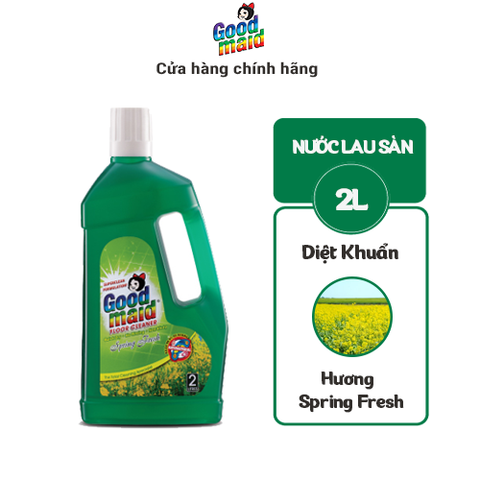 Nước Lau Sàn Diệt Khuẩn Goodmaid  Hương Spring Fresh - 2L