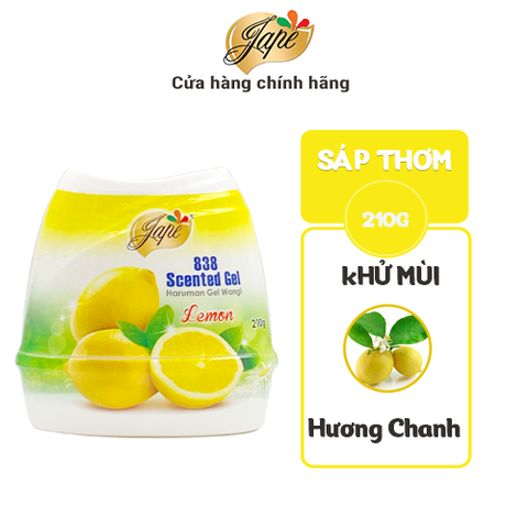 Sáp Thơm Khử Mùi Jape Hương Chanh Vàng - 210g