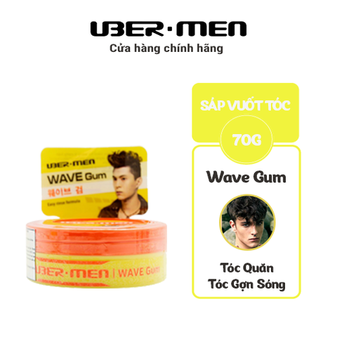 Sáp Vuốt Tóc Ubermen - Wave Gum - 70g