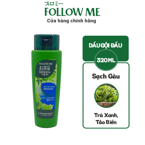 Dầu Gội Đầu Sạch Gàu Follow Me Trà Xanh  - 320ml