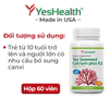 Viên Uống Bổ Sung Canxi, VitaminYes Seaweed Calcium Plus K2 - Hộp 60 Viên Nang