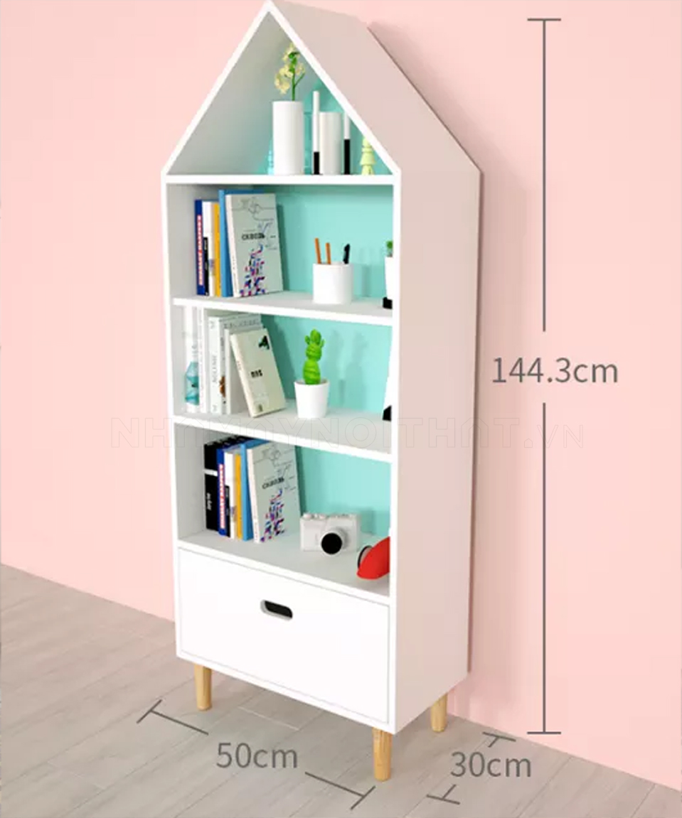  Kệ sách trẻ em KSTE1007-MA 