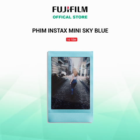  Film INSTAX Mini Sky Blue (10/PK) 