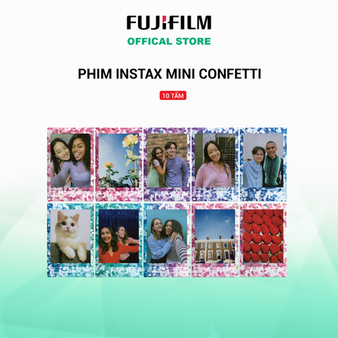  Film INSTAX Mini Confetti (10/PK) 