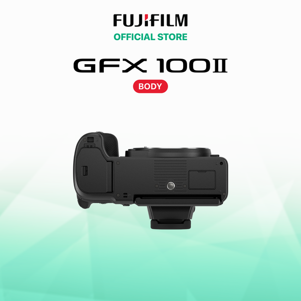 FUJFILM GFX100 II (Tặng thẻ nhớ Exascend 64Gb V90 + Pin W235 + Sạc W235)