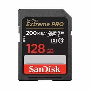 Thẻ nhớ SD Sandisk Extreme Pro U3 V30 128GB 200MB/s