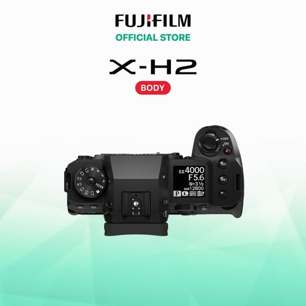 FUJIFILM X-H2 (Tặng thẻ nhớ Exascend 128Gb V30 + Mini 99)