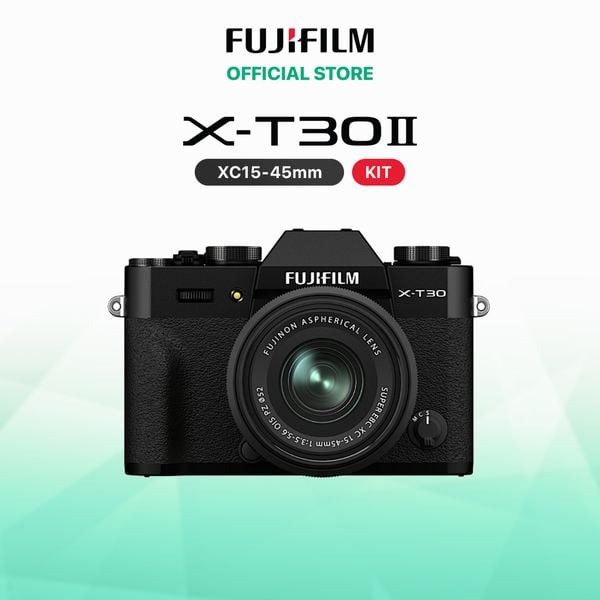 FUJIFILM X-T30II (Tặng thẻ 64GB 200MB/s + pin W126s)