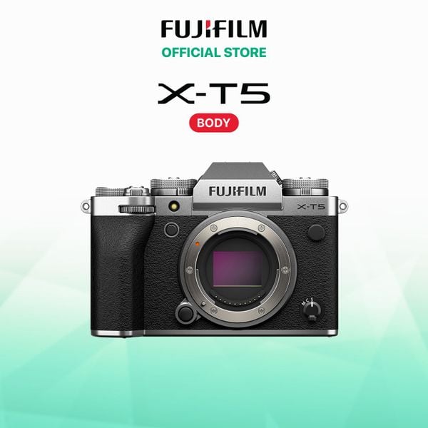 FUJIFILM X-T5 (Tặng Thẻ nhớ 128GB V60 + Pin W235)