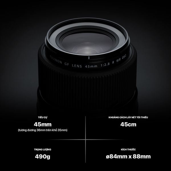 FUJINON GF45mmF2.8 R WR