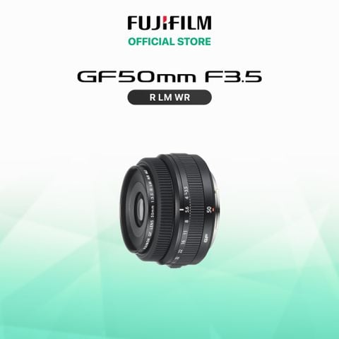  Ống kính Fujinon GF50mm F3.5 R LM WR 