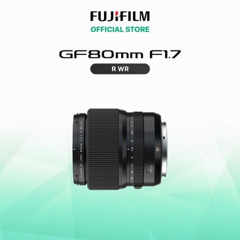 Ống kính Fujinon GF80mm F1.7 R WR 