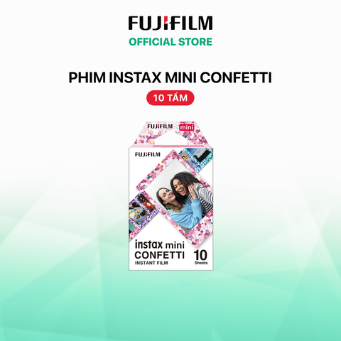 Film INSTAX Mini Confetti (10/PK) 