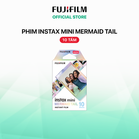  Film INSTAX Mini Mermaid Tail (10/PK) 