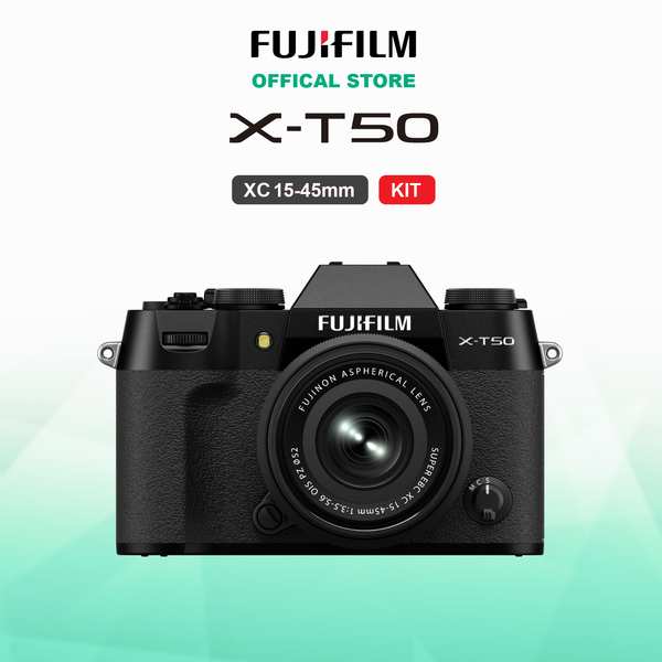 FUJIFILM X-T50 (Tặng thẻ nhớ Exascend 256Gb V30 + Pin W126s + Sạc W126s)