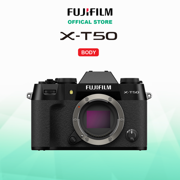 FUJIFILM X-T50 (Tặng thẻ nhớ Exascend 256Gb V30 + Pin W126s + Sạc W126s)