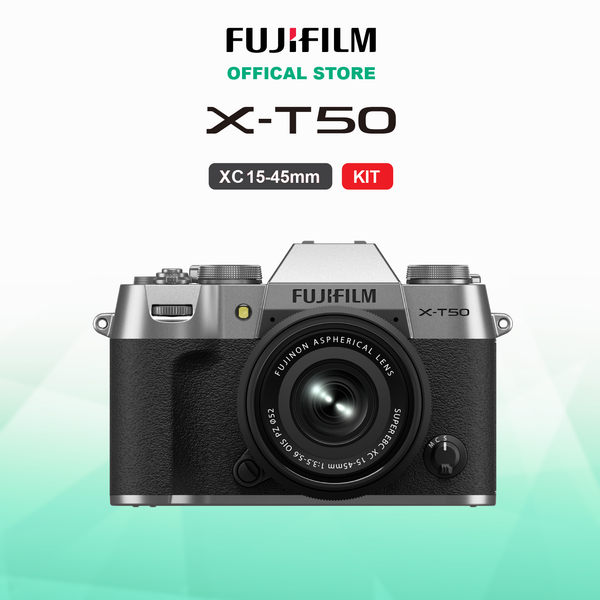 FUJIFILM X-T50 (Tặng thẻ nhớ Exascend 256Gb V30 + Pin W126s + Sạc W126s)