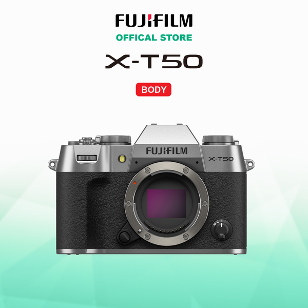 FUJIFILM X-T50 (Tặng thẻ nhớ Exascend 256Gb V30 + Pin W126s + Sạc W126s)
