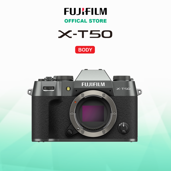 FUJIFILM X-T50 (Tặng thẻ nhớ Exascend 256Gb V30 + Pin W126s + Sạc W126s)