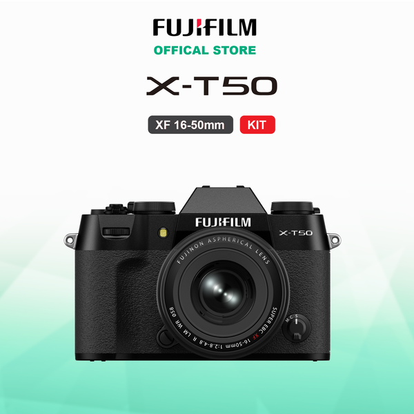 FUJIFILM X-T50 (Tặng thẻ nhớ Exascend 256Gb V30 + Pin W126s + Sạc W126s)