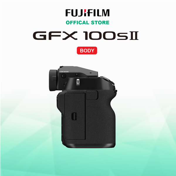 FUJIFILM GFX100S II (Tặng thẻ nhớ Exascend 64Gb V90 + Pin W235 + Sạc W235)