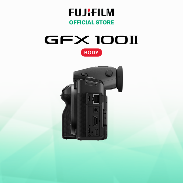 FUJFILM GFX100 II (Tặng thẻ nhớ Exascend 64Gb V90 + Pin W235 + Sạc W235)