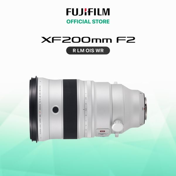 Ống kính Fujinon XF200mm F2 R LM OIS WR 1.4XTC