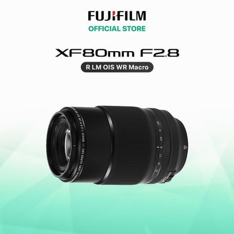  Ống kính Fujinon XF80mmF2.8 R LM OIS WR 