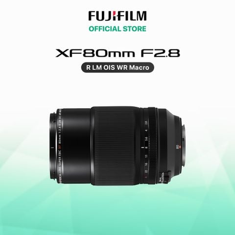  Ống kính Fujinon XF80mmF2.8 R LM OIS WR 