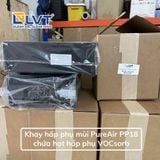 Khay hấp phụ mùi PureAir PP18 chứa hạt hấp phụ VOCsorb