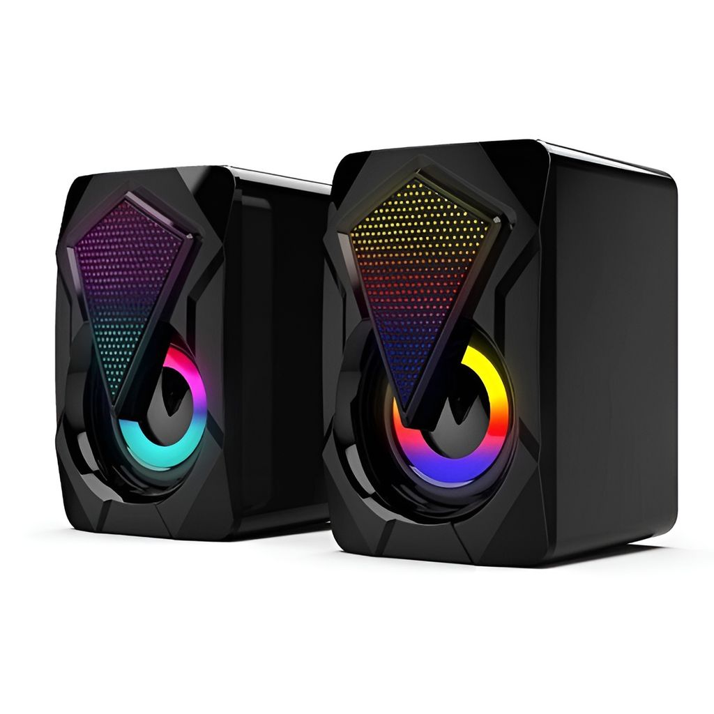 Loa vi tính E1046 Led Đen