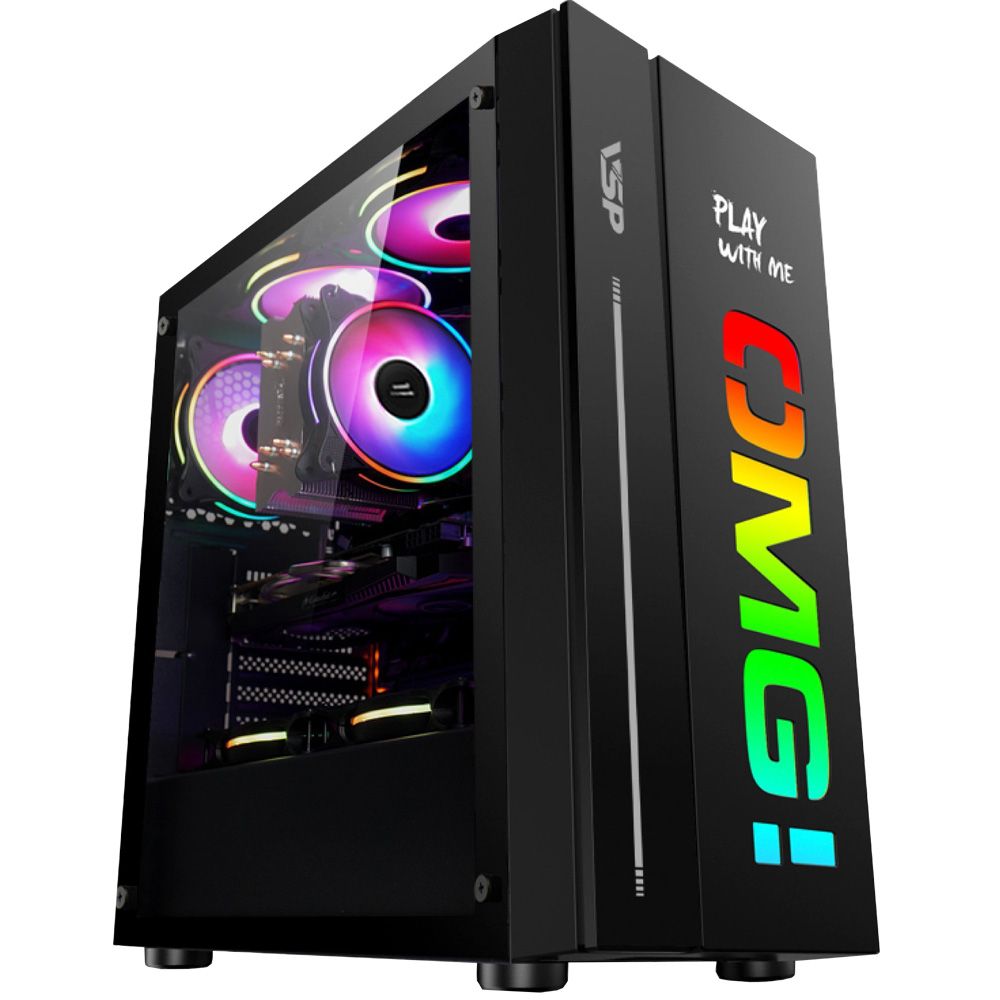  VỎ CASE VSP OMG-II LED RGB BLACK ĐEN 