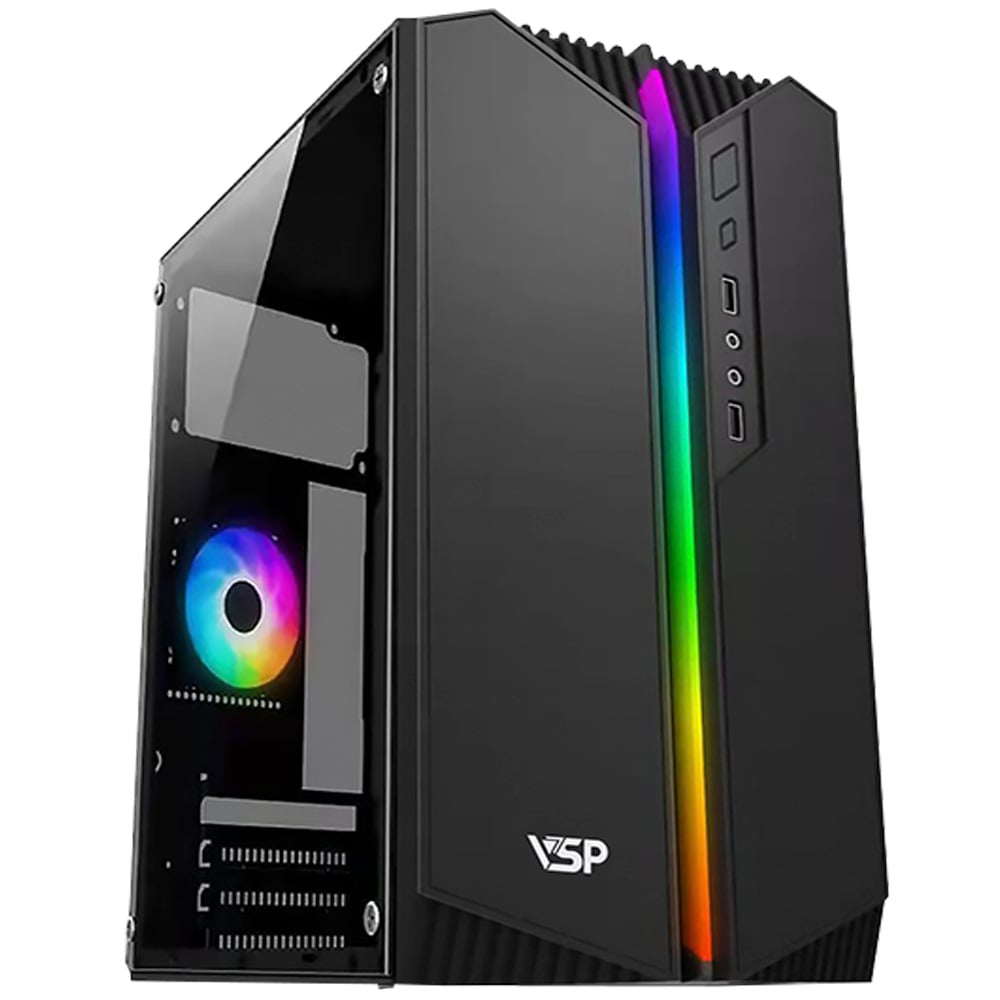 Case VSP V211 Có Led RGB (mATX)