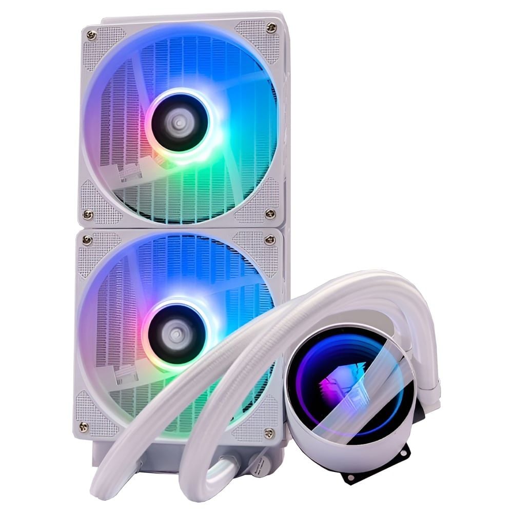  Tản nhiệt nước AIO LEOPAD 240 RGB WHITE 