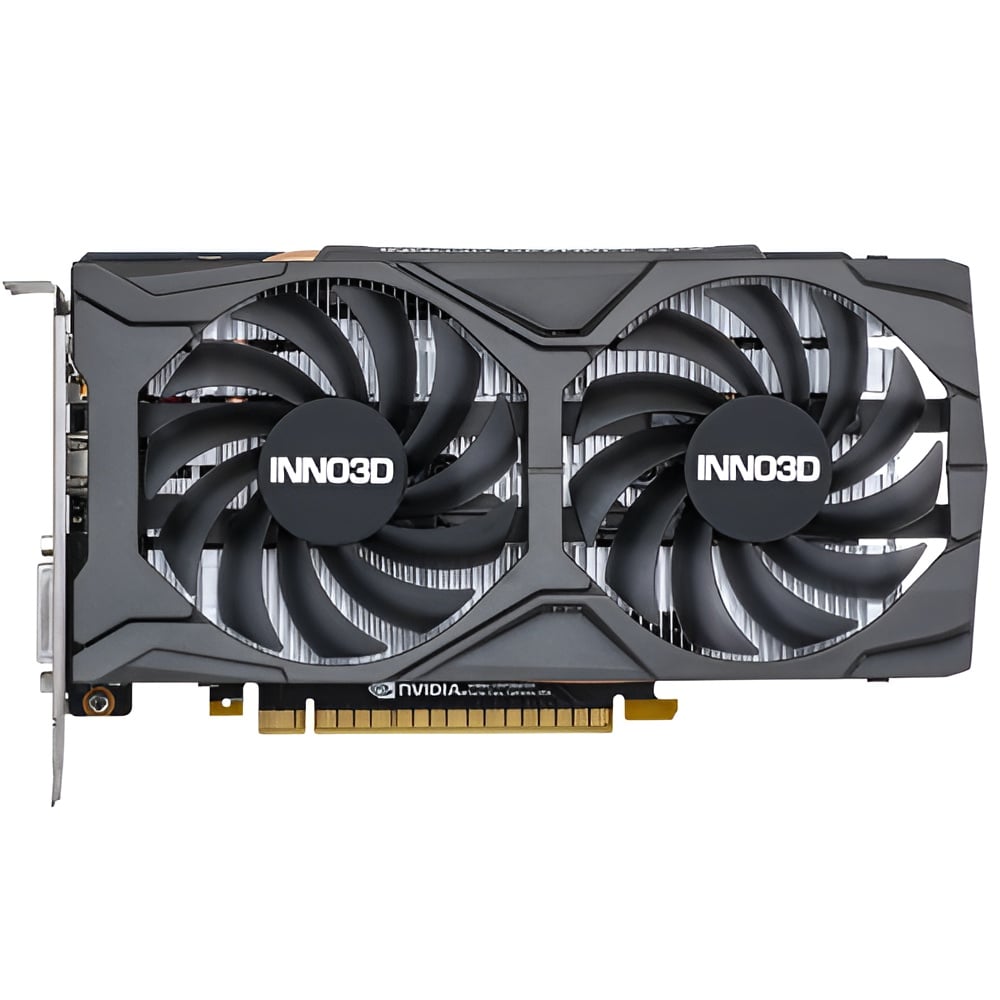 VGA INNO3D GTX 1650 4GB GDDR6 Twin X2 OC V2 (N16502-04D6X-1720VA30)