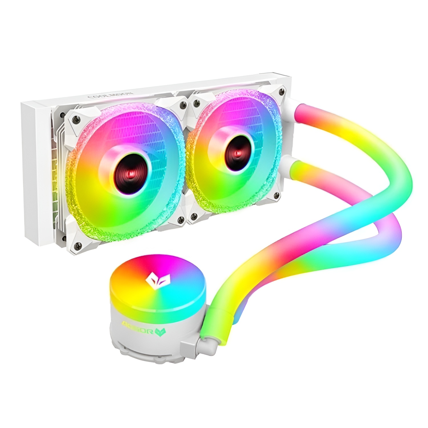 Tản nhiệt nước COOLMOON AOSOR 240-X RGB WHITE