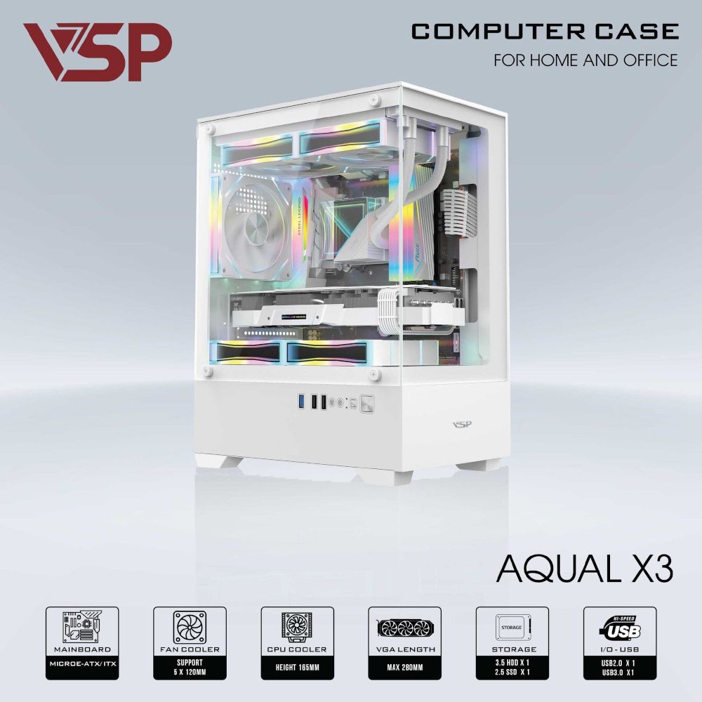  Case VSP MIX Aqual X3 White 