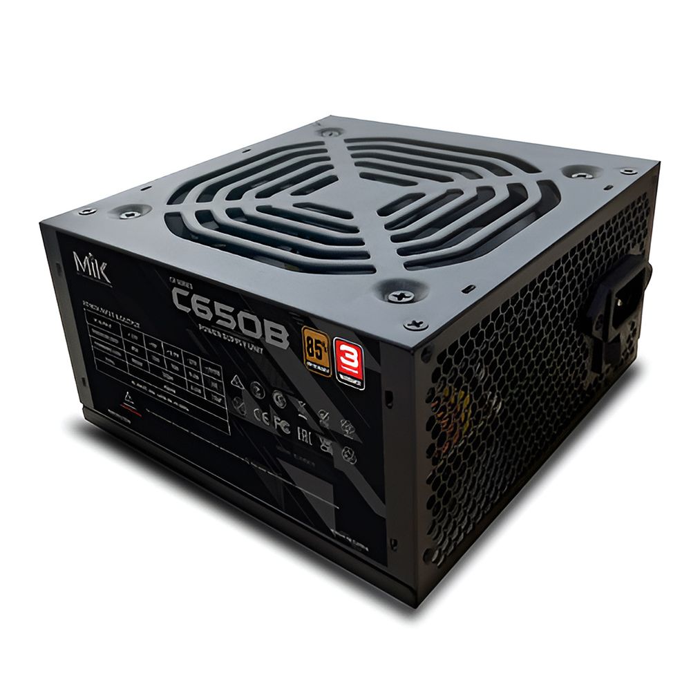  Nguồn PSU MIK SPOWER C650B 650W 85Plus Brozne 