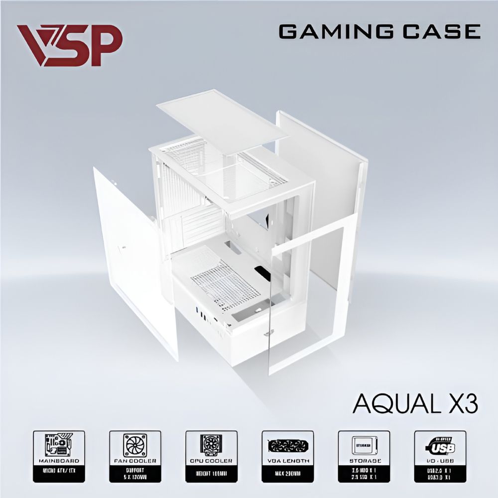 Case VSP MIX Aqual X3 White