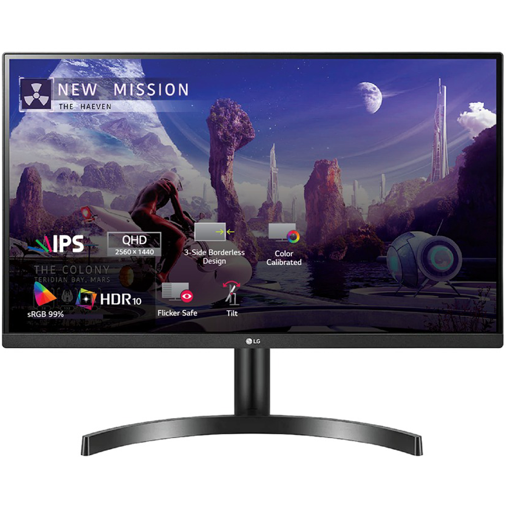  Màn hình máy tính LG 27QN600-B 27inch QHD IPS 75Hz 2K 
