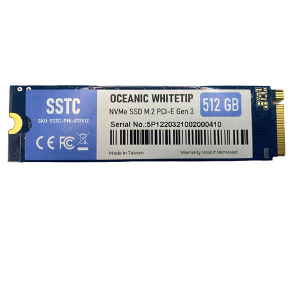 SSD 512GB SSTC Oceanic Whitetip E13 M2 2280 PCIe Gen 3(SSTC-PHI-E13512)