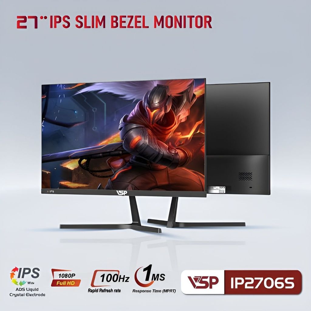 Màn hình VSP IP2706SG 27inch 100Hz 1MS IPS FHD Phẳng Đen