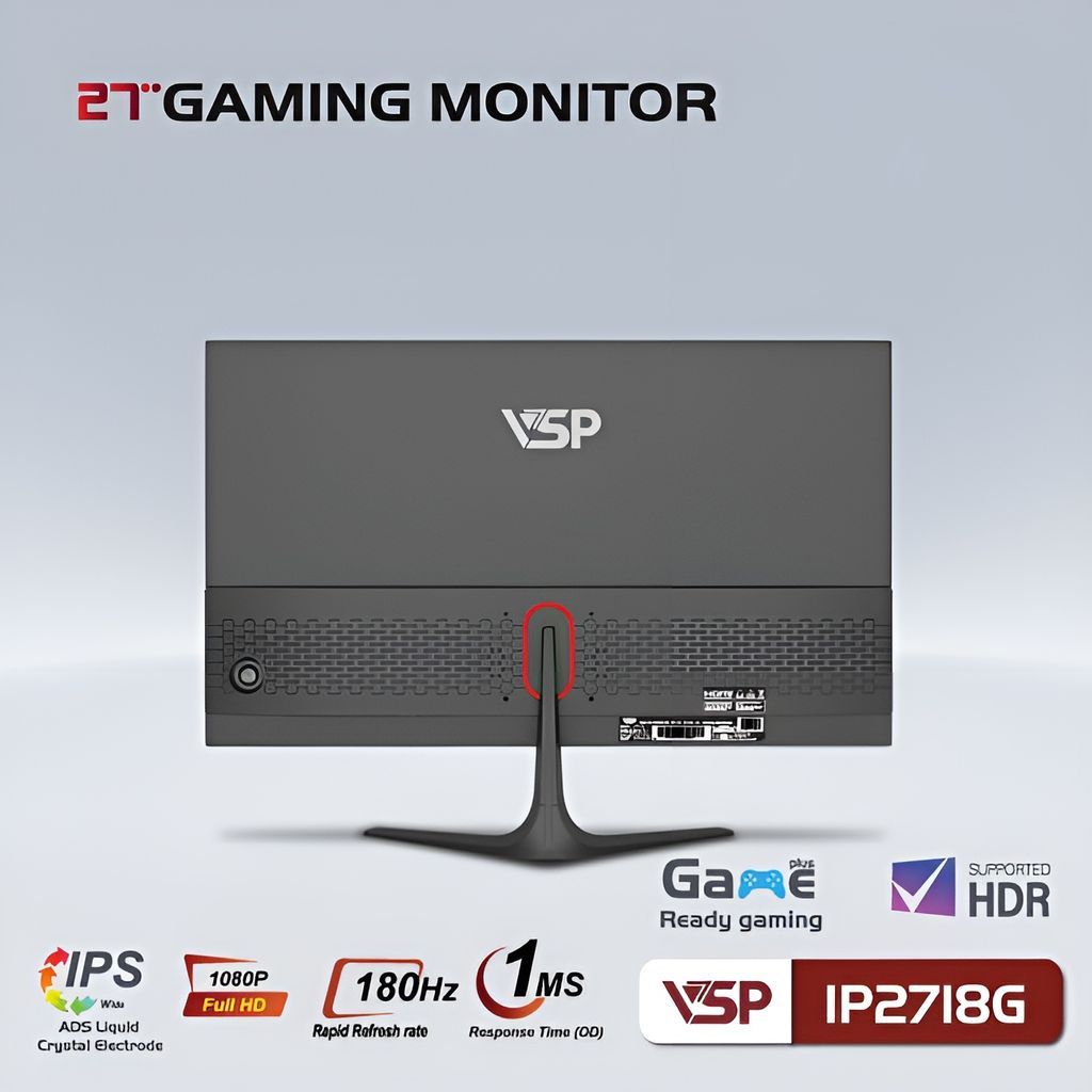 Màn hình VSP IP2718G 27INCH 180Hz FHD IPS 1MS