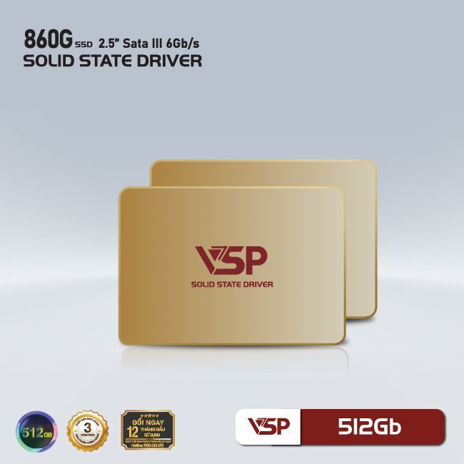 Ổ cứng SSD VSP 860G 512Gb Sata 3