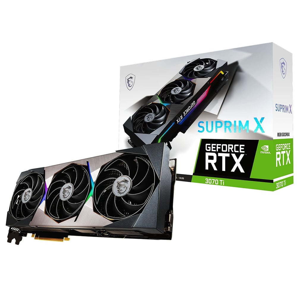 VGA MSI RTX 3070Ti SUPRIM X 8G GDDR6X 3 Fan