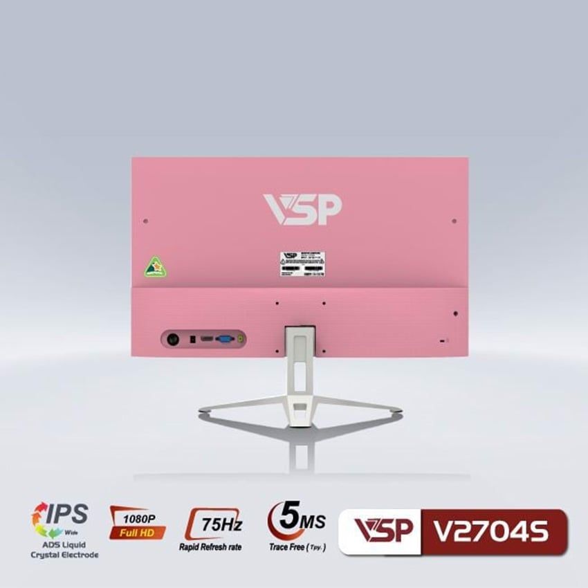 Màn hình VSP 27inch 75Hz IPS Hồng ( V2704S ) - PINK