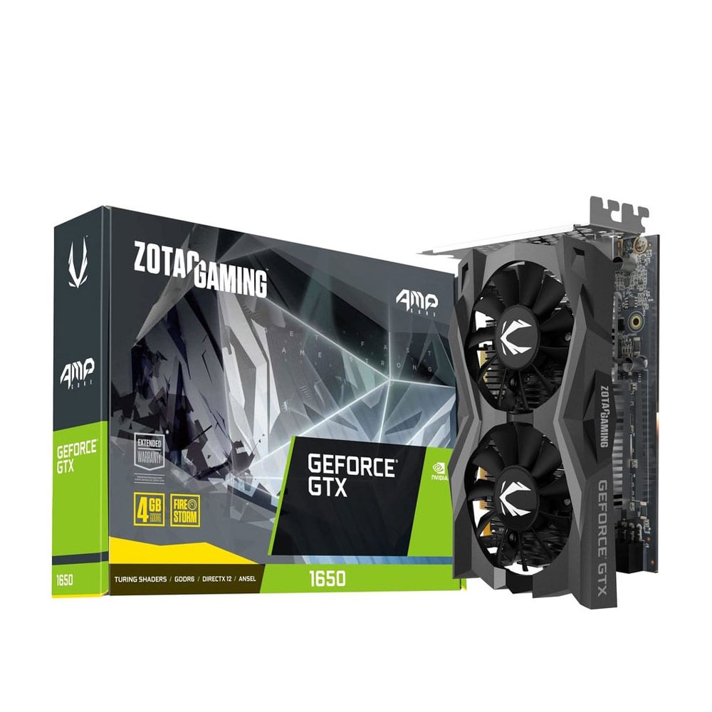 VGA Zotac GTX 1650 4GB GDDR6 AMP Core Gaming GeForce (ZT-T16520J-10L)