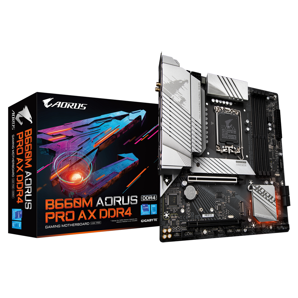 Mainboard Gigabyte B660M Aorus Pro AX DDR4