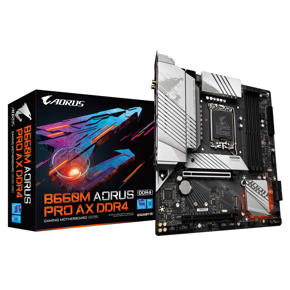 Mainboard Gigabyte B660M Aorus Pro AX DDR4